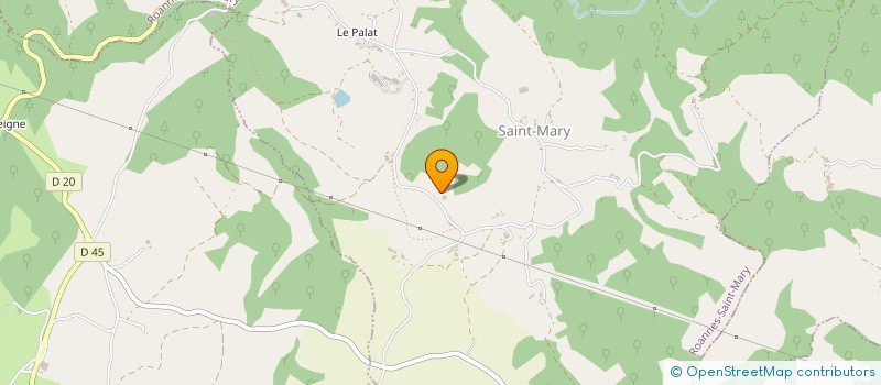 localisation de l'entreprise MONSIEUR IHOR SHCHERBYNA à ROANNES-SAINT-MARY