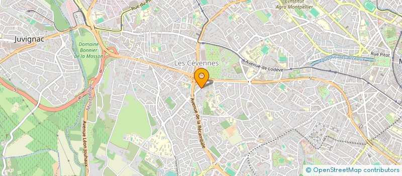 localisation de l'entreprise MONSIEUR IHSAN SONDUK à MONTPELLIER