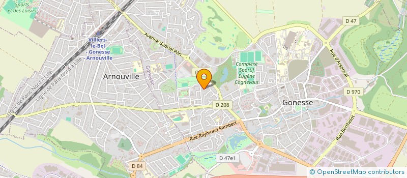 localisation de l'entreprise MONSIEUR IHSAN ZAFAR à GONESSE