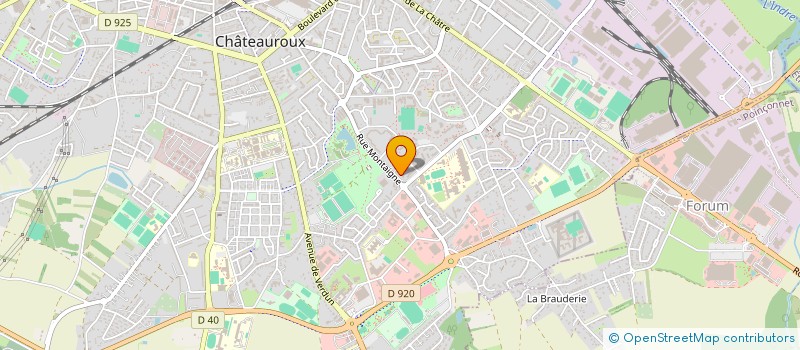 localisation de l'entreprise MONSIEUR IHSANE CHAKIR à CHATEAUROUX