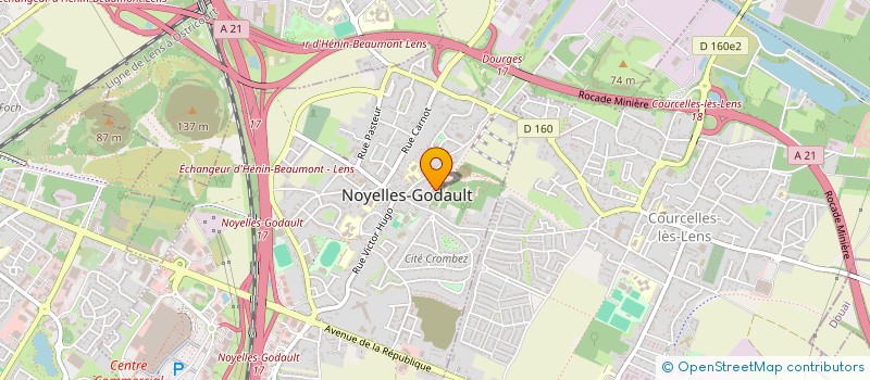 localisation de l'entreprise MONSIEUR IHSANE EDOIRE  NOYELLES-GODAULT