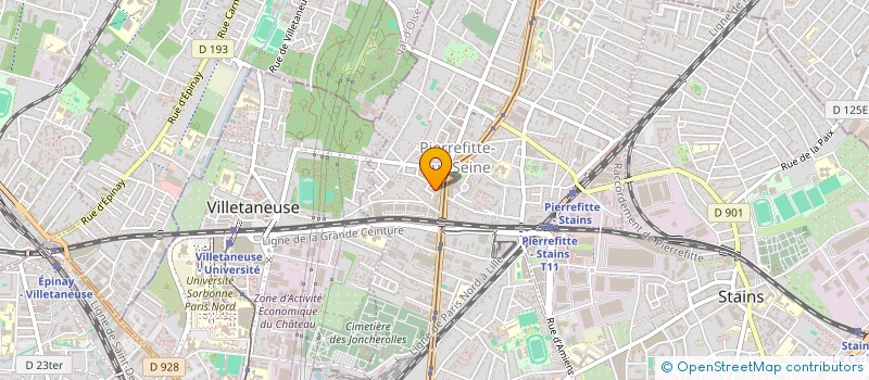 localisation de l'entreprise MONSIEUR IHSANULLAH AHMADZAI à PIERREFITTE-SUR-SEINE