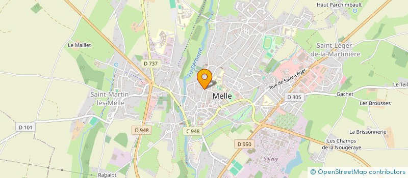 localisation de l'entreprise MONSIEUR IHSANULLAH HOTAK  MELLE