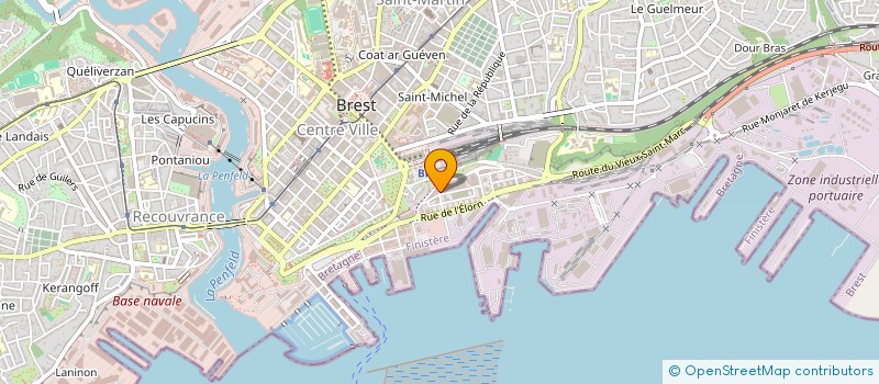 localisation de l'entreprise MONSIEUR IHSANULLAH KHAROTAI à BREST