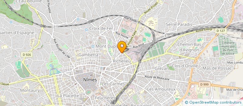 localisation de l'entreprise MONSIEUR IHSANULLAH NIAZI  VERNON