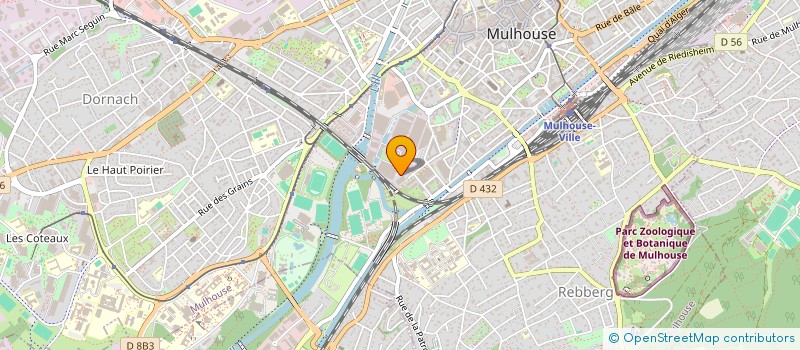 localisation de l'entreprise MONSIEUR IHSANULLAH TOOFAN  MULHOUSE