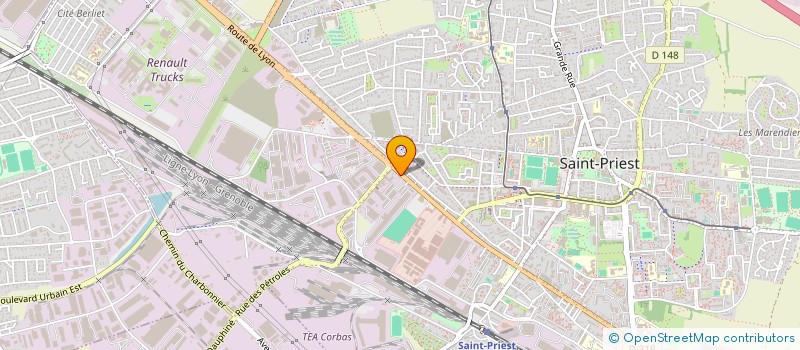 localisation de l'entreprise MONSIEUR IHSSAN NAJI  SAINT-PRIEST