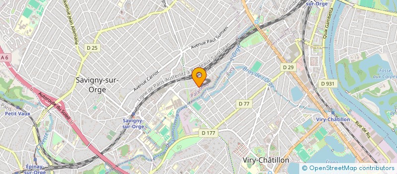 localisation de l'entreprise MONSIEUR IHSSANE FEQRI à SAVIGNY-SUR-ORGE