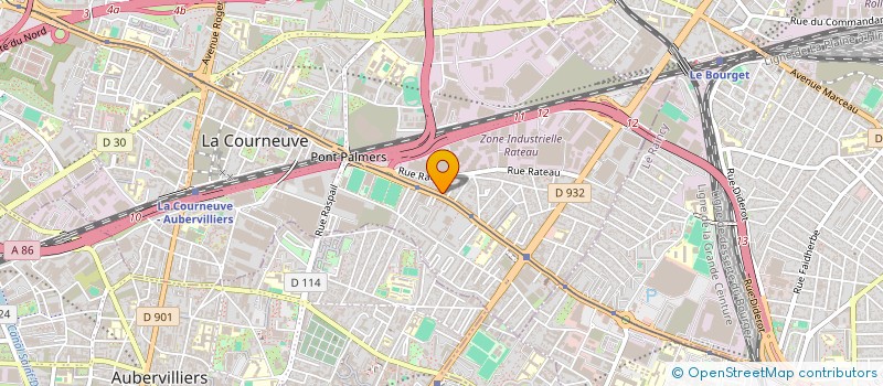 localisation de l'entreprise MONSIEUR IHTIRAM TARAKHIL à LA COURNEUVE