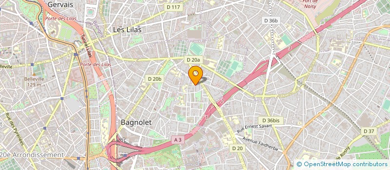 localisation de l'entreprise MONSIEUR IJAZ IBRAHIM à BAGNOLET