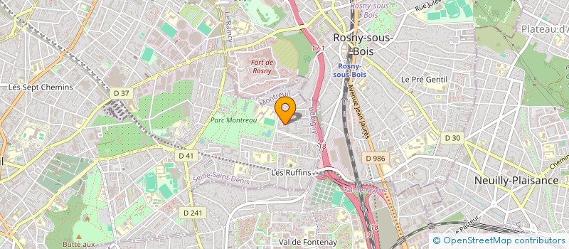 localisation de l'entreprise MONSIEUR IJAZUL HAQ JABAR KHEL à MONTREUIL