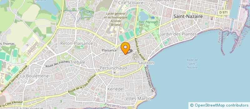 localisation de l'entreprise MONSIEUR IKAEL RANDRIANARIMANANA  SAINT-NAZAIRE