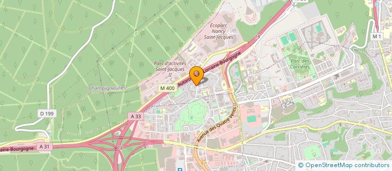 localisation de l'entreprise MONSIEUR IKBEL BAAZAOUI  MAXEVILLE