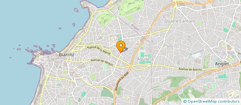 localisation de l'entreprise MONSIEUR IKER CASTEGE à BIARRITZ
