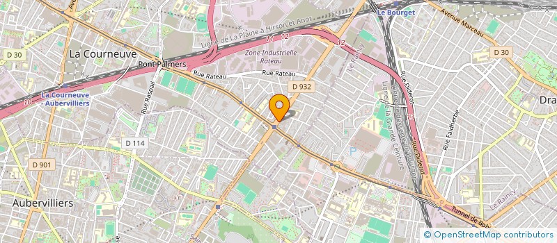 localisation de l'entreprise MONSIEUR IKHLEF BENABDELHAK à LA COURNEUVE