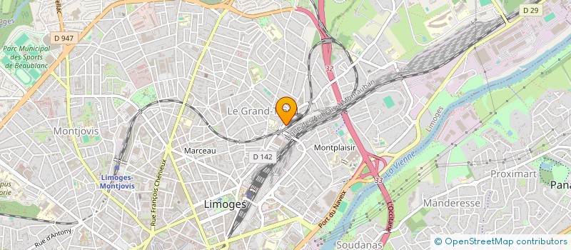 localisation de l'entreprise MONSIEUR IKRAM ARAB à LIMOGES