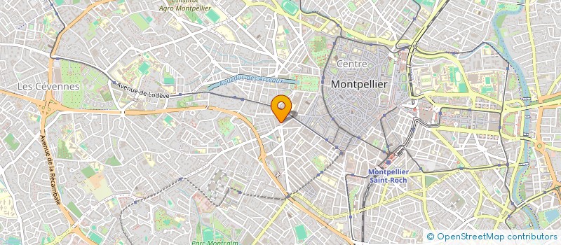 localisation de l'entreprise MONSIEUR ILAIRE AMISSAH à MONTPELLIER