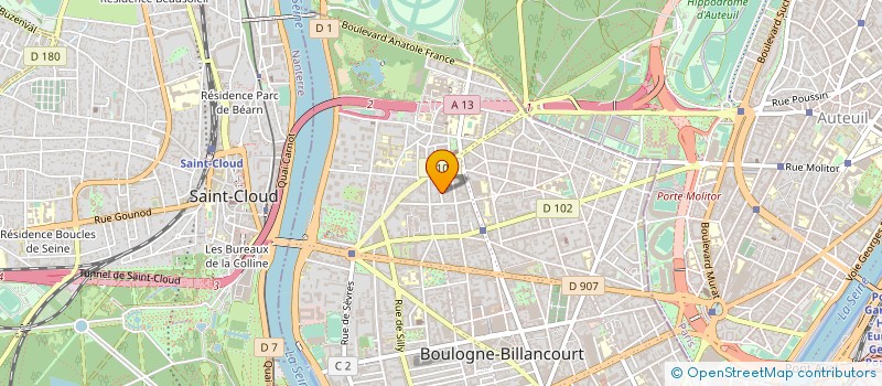 localisation de l'entreprise MONSIEUR ILAN BEN HAMOU à BOULOGNE-BILLANCOURT