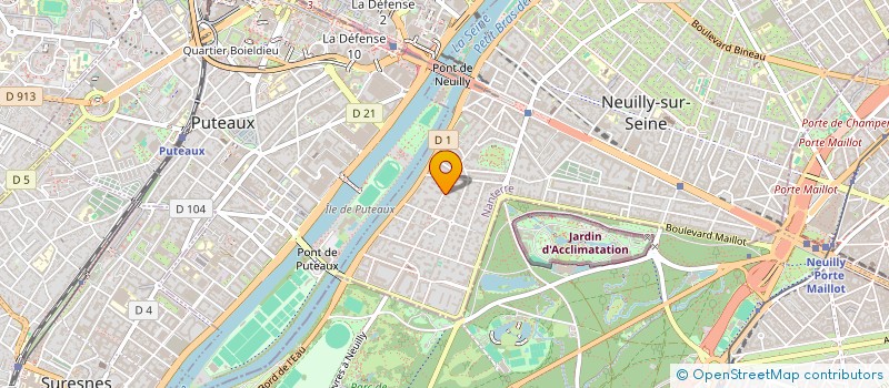 localisation de l'entreprise MONSIEUR ILAN BENICHOU à NEUILLY-SUR-SEINE