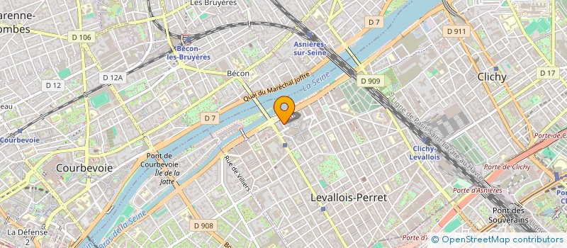localisation de l'entreprise MONSIEUR ILAN BENSIMHON à LEVALLOIS-PERRET