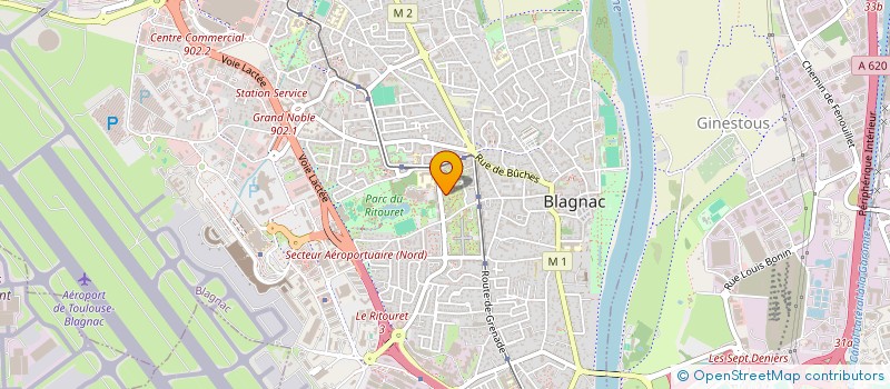 localisation de l'entreprise MONSIEUR ILAN BENYAMINA  BLAGNAC