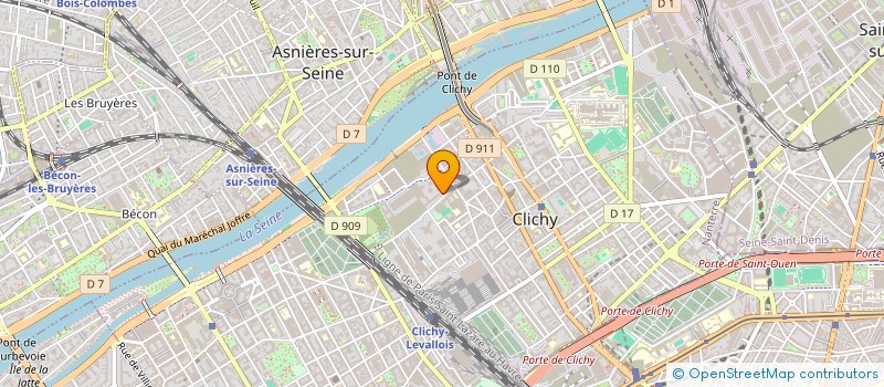 localisation de l'entreprise MONSIEUR ILAN BERREBY à CLICHY