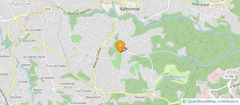 localisation de l'entreprise MONSIEUR ILAN BIALYLEW  ANTIBES