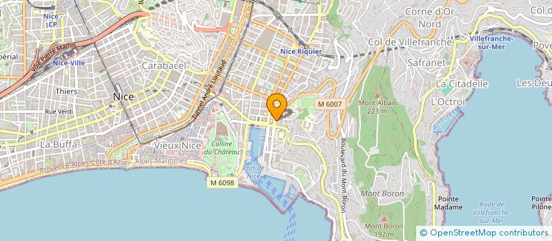 localisation de l'entreprise MONSIEUR ILAN CARBOIS à NICE