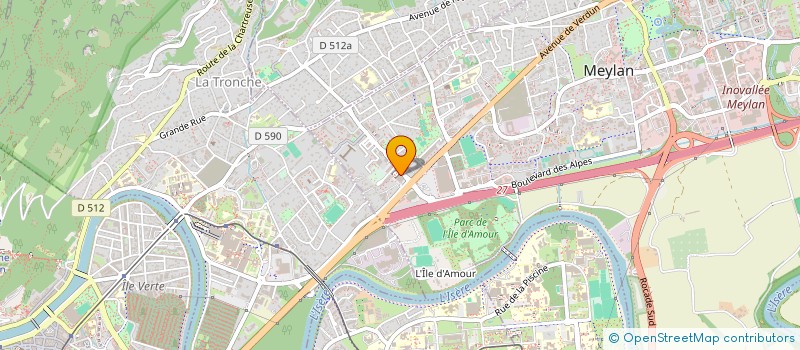 localisation de l'entreprise MONSIEUR ILAN DARMON à MEYLAN