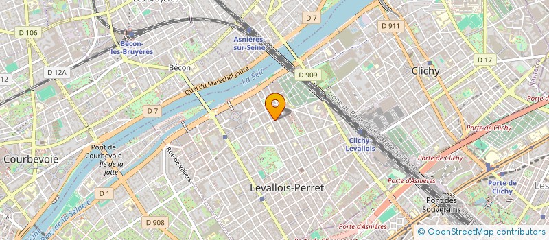 localisation de l'entreprise MONSIEUR ILAN DREYFUSS à LEVALLOIS-PERRET