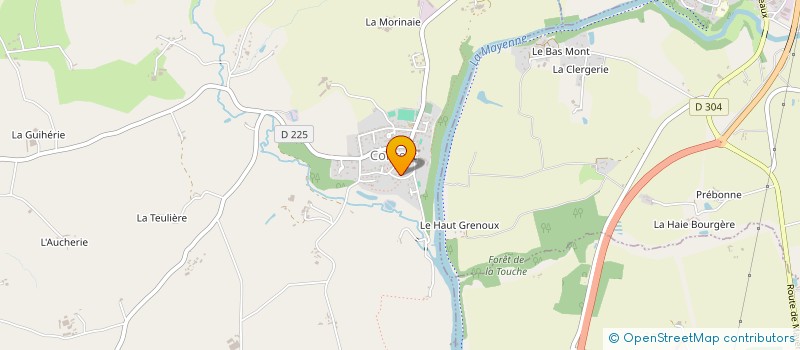 localisation de l'entreprise MONSIEUR ILAN ERNOUX  CONTEST