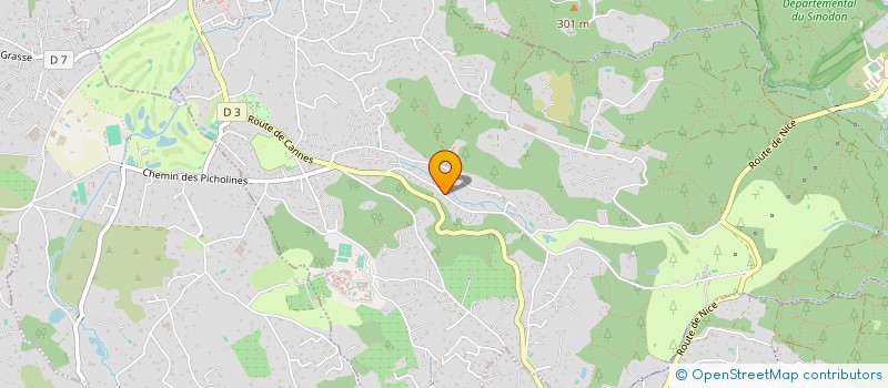 localisation de l'entreprise MONSIEUR ILAN GUEDJ  OPIO