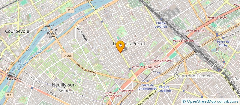 localisation de l'entreprise MONSIEUR ILAN HAZAN à LEVALLOIS-PERRET