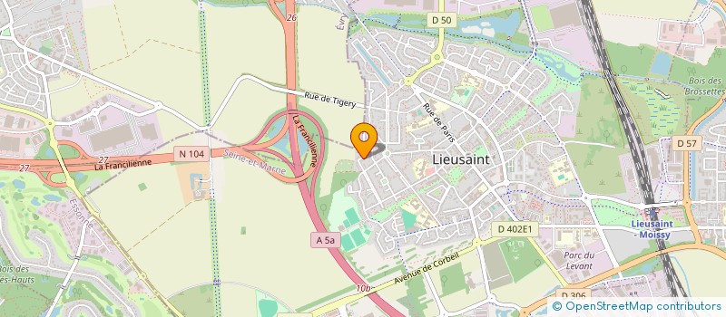 localisation de l'entreprise MONSIEUR ILAN JAGOZ  LIEUSAINT