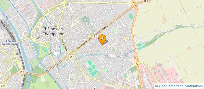 localisation de l'entreprise MONSIEUR ILAN KORREN  SAINT-MEMMIE