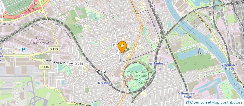 localisation de l'entreprise MONSIEUR ILAN LEVY  ORLY