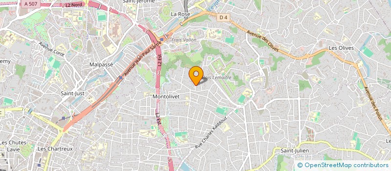 localisation de l'entreprise MONSIEUR ILAN MIMOUNI à MARSEILLE