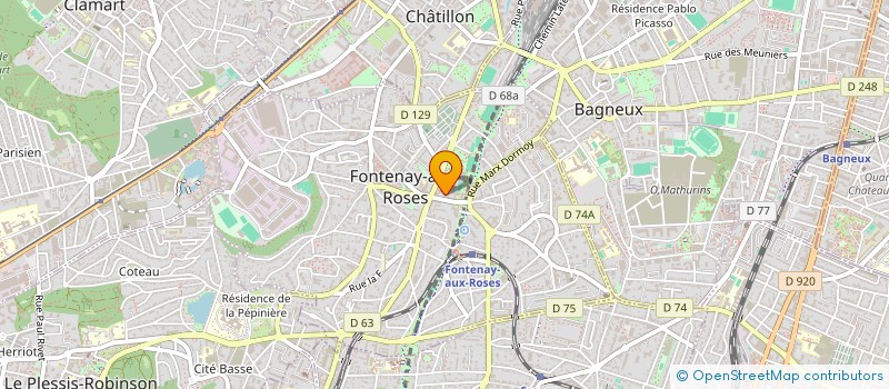 localisation de l'entreprise MONSIEUR ILAN TCHIFTDJIAN à FONTENAY-AUX-ROSES