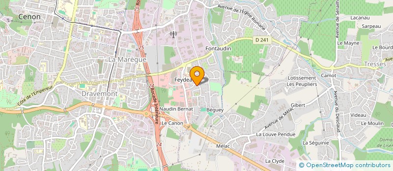 localisation de l'entreprise MONSIEUR ILAN TESSONT  ARTIGUES-PRES-BORDEAUX