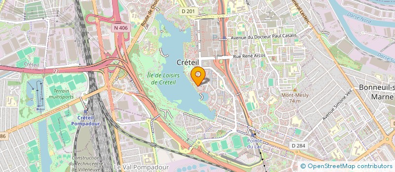 localisation de l'entreprise MONSIEUR ILAN TOUITOU  CRETEIL