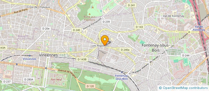 localisation de l'entreprise MONSIEUR ILAN VAUBOURG à FONTENAY-SOUS-BOIS