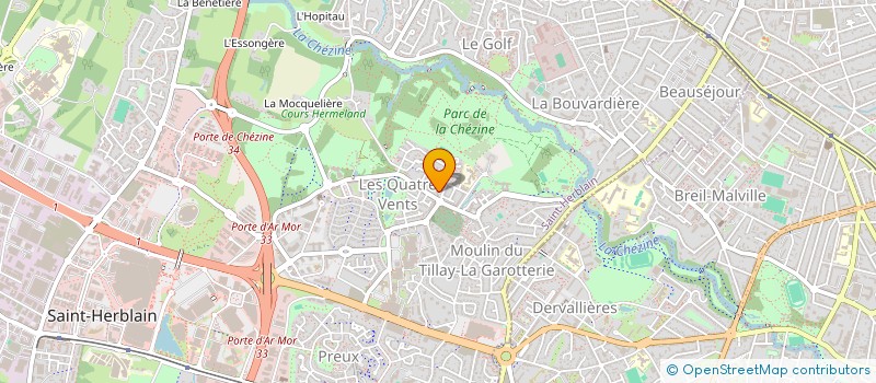 localisation de l'entreprise MONSIEUR ILANE BOHAN  SAINT-HERBLAIN