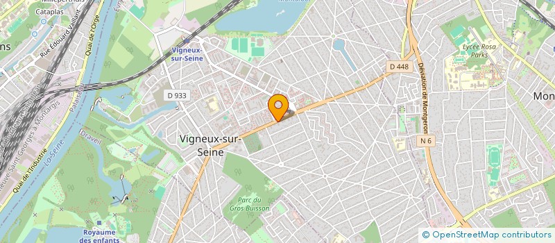 localisation de l'entreprise MONSIEUR ILANE SAADOUN à VIGNEUX-SUR-SEINE