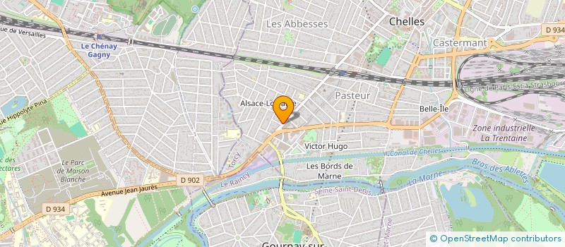 localisation de l'entreprise MONSIEUR ILANKESWARAN SELVARAJAH  CHELLES