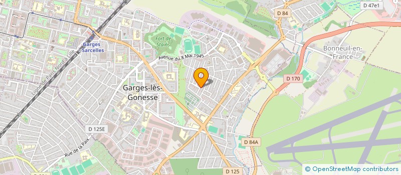 localisation de l'entreprise MONSIEUR ILANN BUENO  GARGES-LES-GONESSE