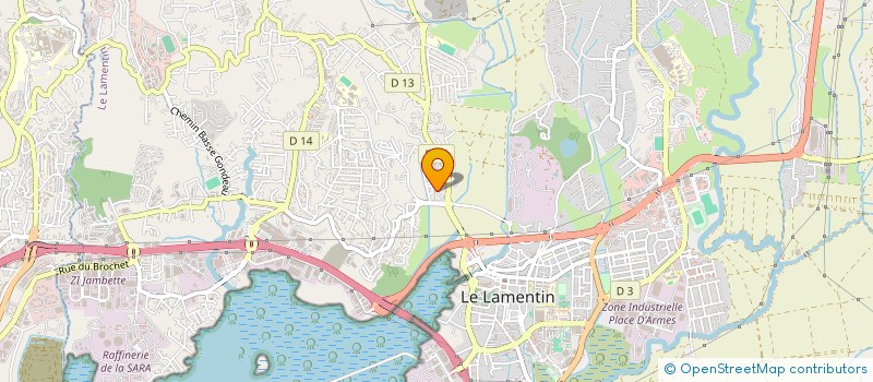 localisation de l'entreprise MONSIEUR ILANN GINA  LE LAMENTIN