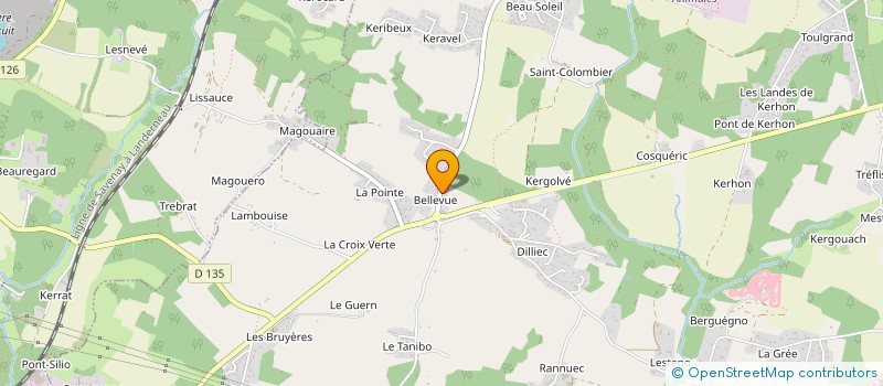 localisation de l'entreprise MONSIEUR ILANN PASCO  SAINT-NOLFF