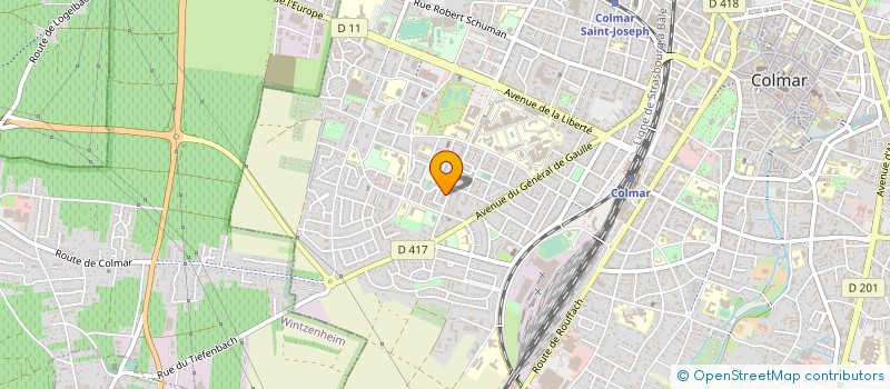 localisation de l'entreprise MONSIEUR ILAZ KRASNIQI  COLMAR