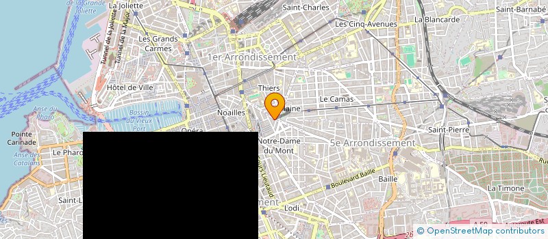 localisation de l'entreprise MONSIEUR ILDEBERT VIDAL à MARSEILLE