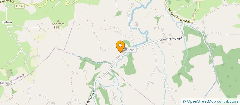 localisation de l'entreprise MONSIEUR ILDEFONSO PEREZ SAN JOSE  ORSANCO